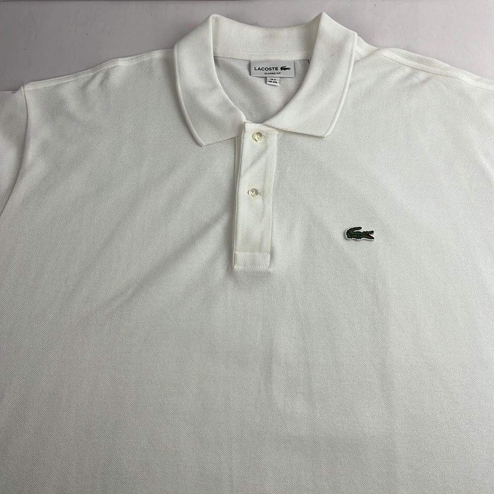 Lacoste Classic Fit Short Sleeve-Size: 4XL or FR 9